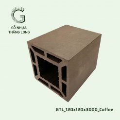 Gỗ Nhựa Thăng Long GTL_120x120x3000_Coffee (2)