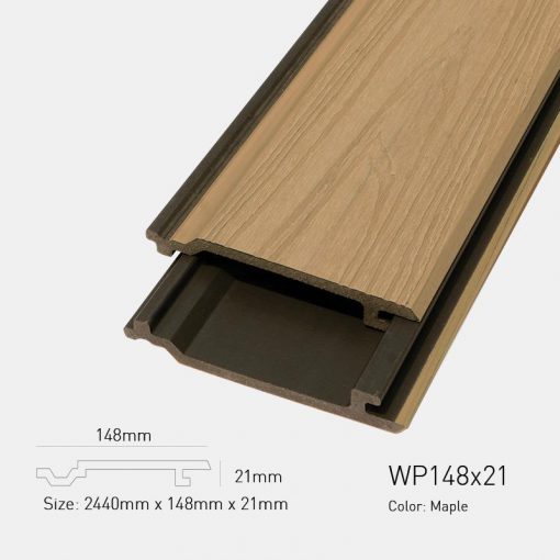 Gỗ Nhựa Ngoài Trời Ultrawood WP148X21 Maple