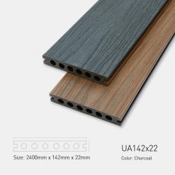 Sàn Gỗ Nhựa Ngoài Trời Ultrawood UA142X22 Charcoal