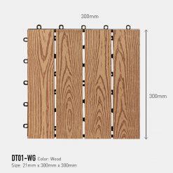 Vỉ Gỗ Nhựa Awood DT01-WG Wood