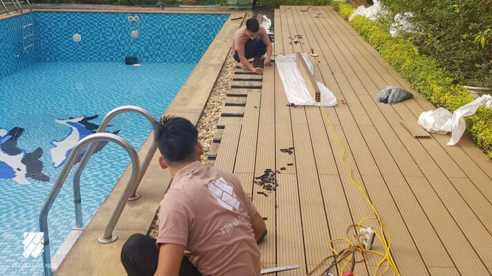 Kho Vật Tư phân phối và thi công sàn gỗ ngoài trời tại Hà Nội
